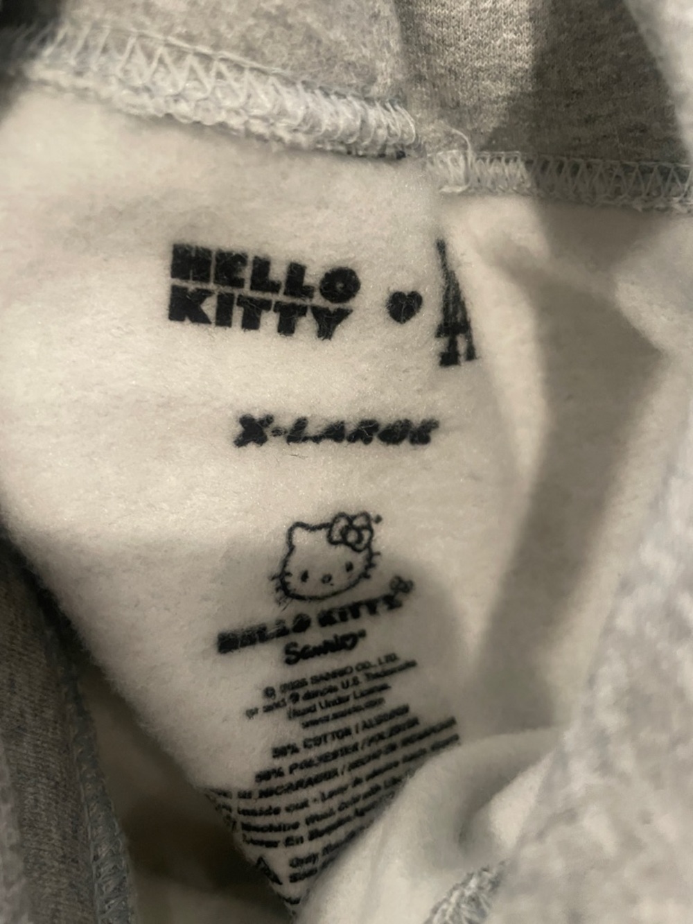 Hello Kitty Dodgers hoodie - new with tags - Picture 8 of 11